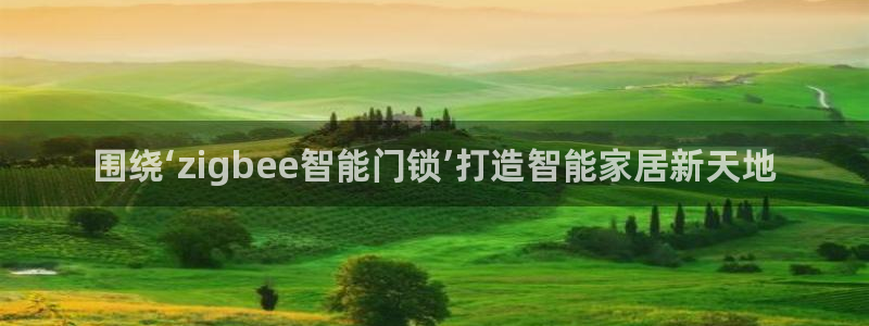 jdb电子游戏有人赢吗：围绕‘zigbee智能门锁’打造智能
