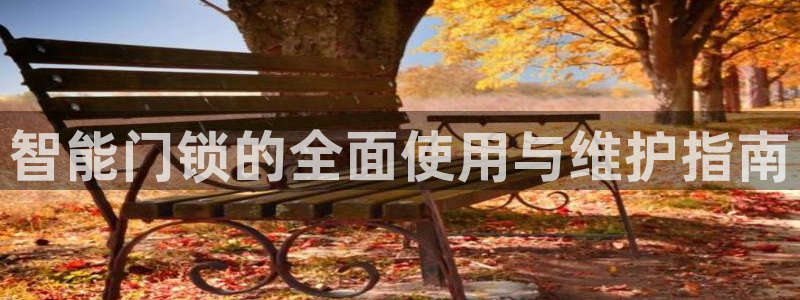 jdb电子爆奖娱乐游戏：智能门锁的全面使用与维护指南