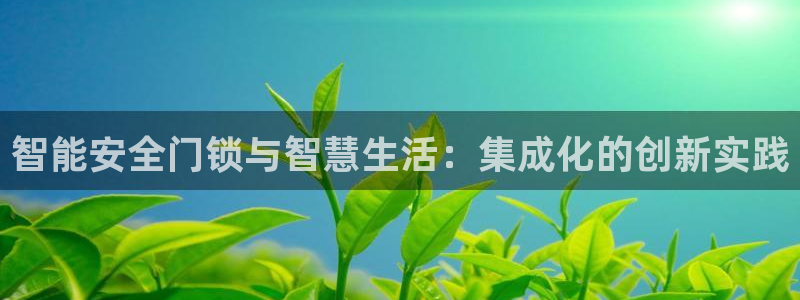 jdb电子试玩官网是什么：智能安全门锁与智慧生活：集成化的创
