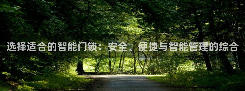 jdb巨奖：选择适合的智能门锁：安全、便捷与智能管理的综合