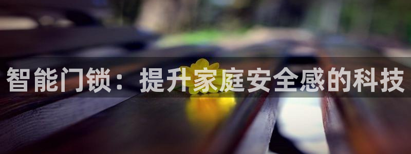 jdb电子放水规律：智能门锁：提升家庭安全感的科技