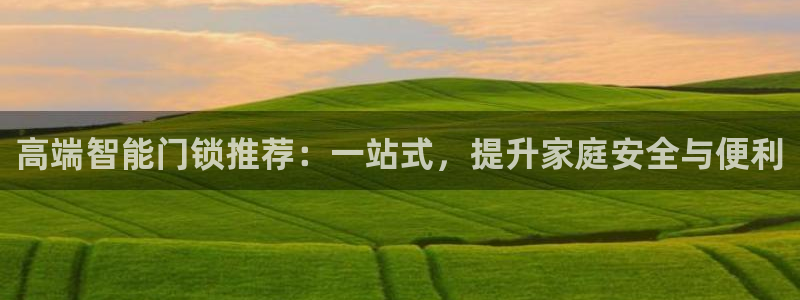 JDB游戏太假：高端智能门锁推荐：一站式，提升家庭安全与便利